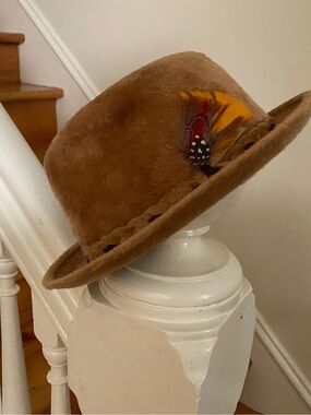 Vintage Stetson “Grand Beaver” Fedora- Panatella HenriHenri Montreal Size 7 1/8